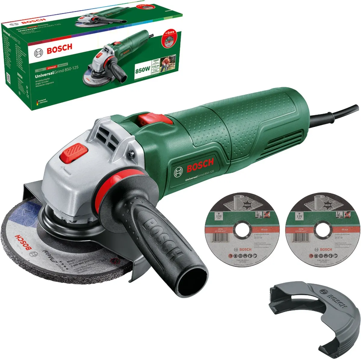 Bosch UniversalGrind 850-125 Haakse Slijper 850W - 125mm