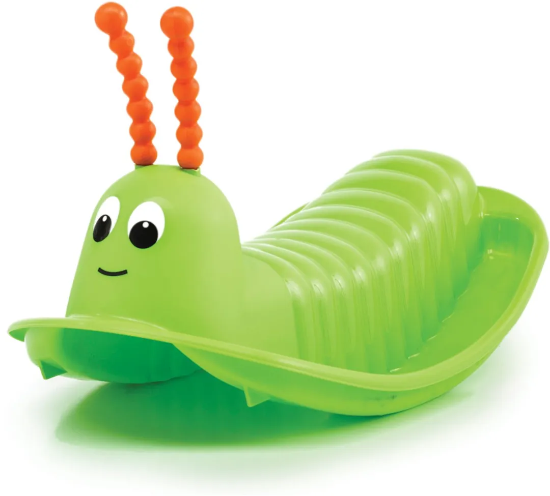 Paradiso Toys Swirly De Rups Schommelwip - Groen