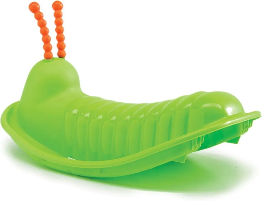 Paradiso Toys Swirly De Rups Schommelwip - Groen - afbeelding 6 van 6
