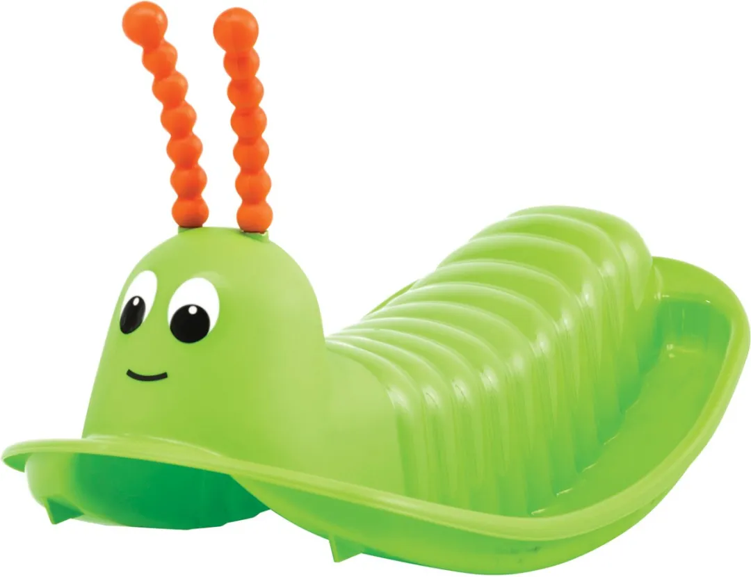 Paradiso Toys Swirly De Rups Schommelwip - Groen