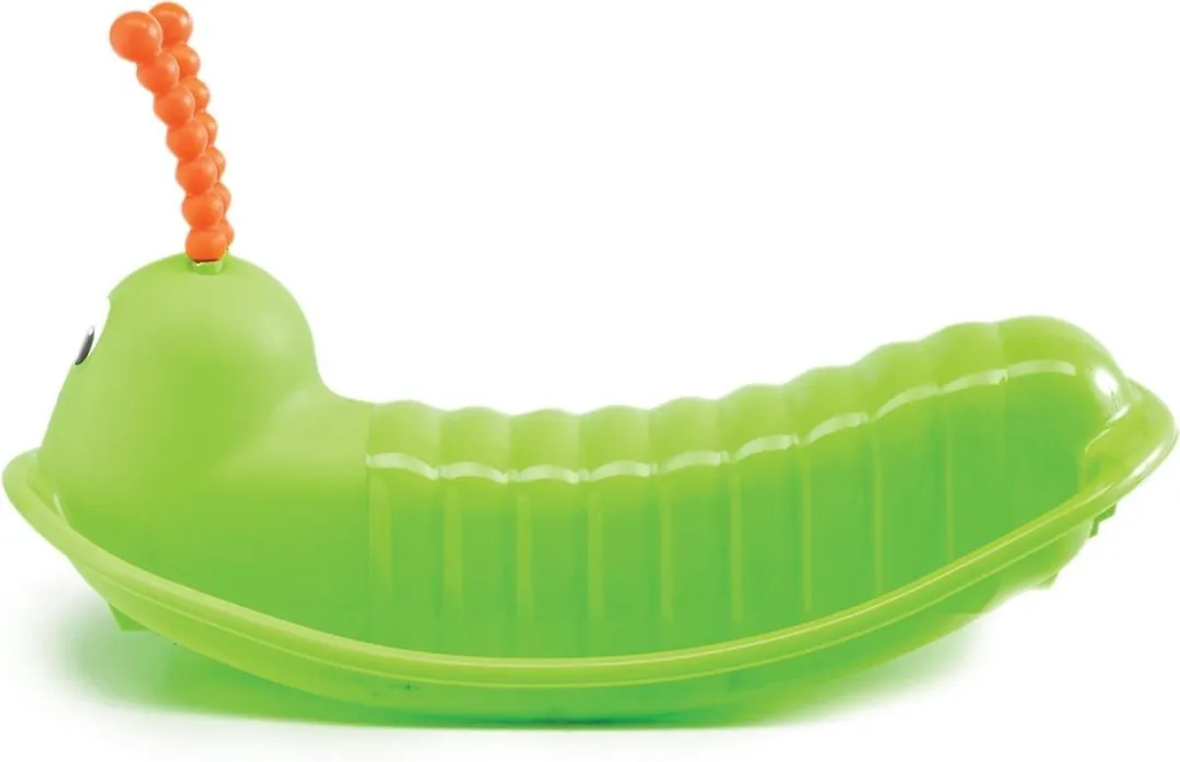 Paradiso Toys Swirly De Rups Schommelwip - Groen