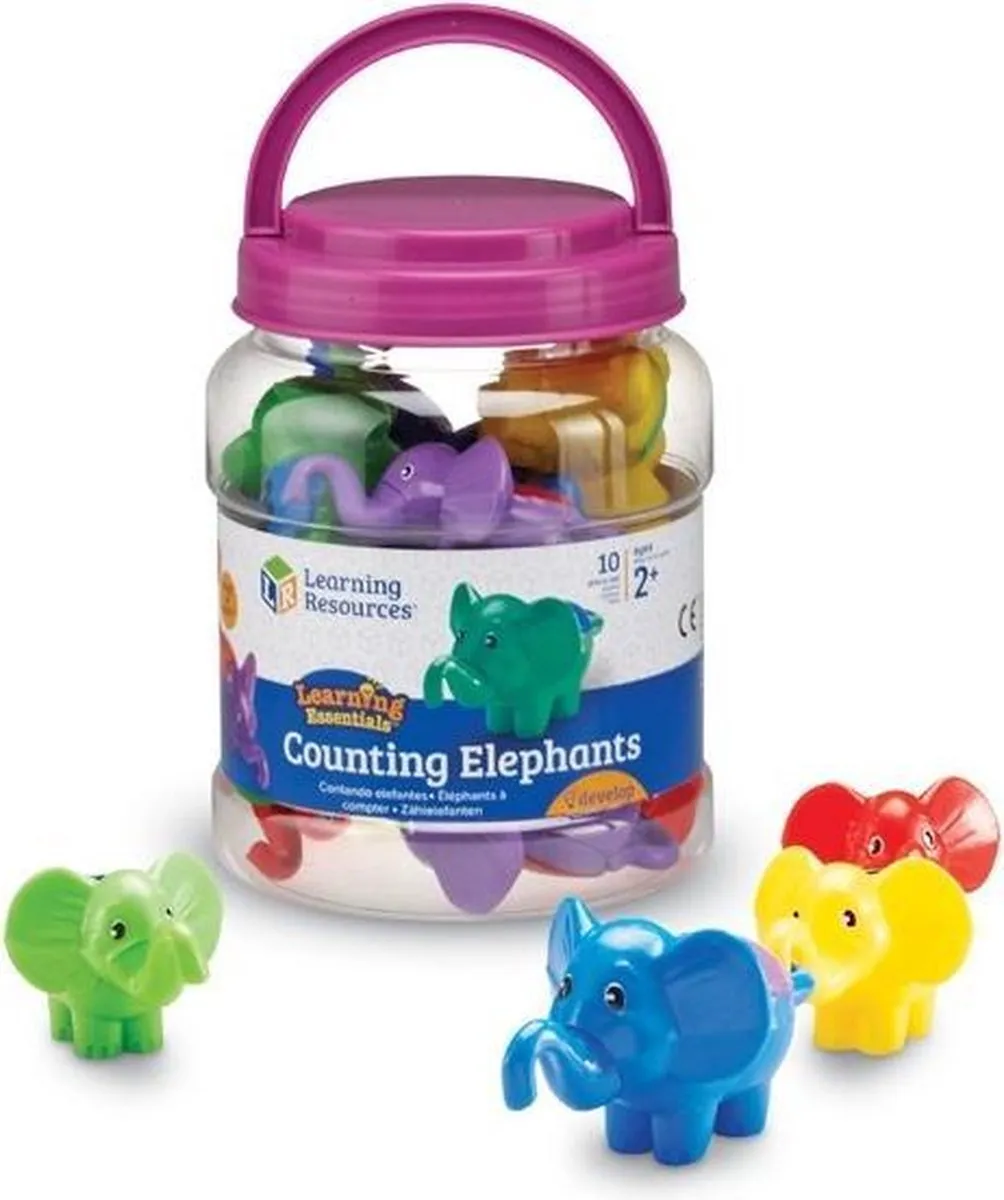 Learning Resources Snap-n-Learn Olifanten - Tellend Speelgoed