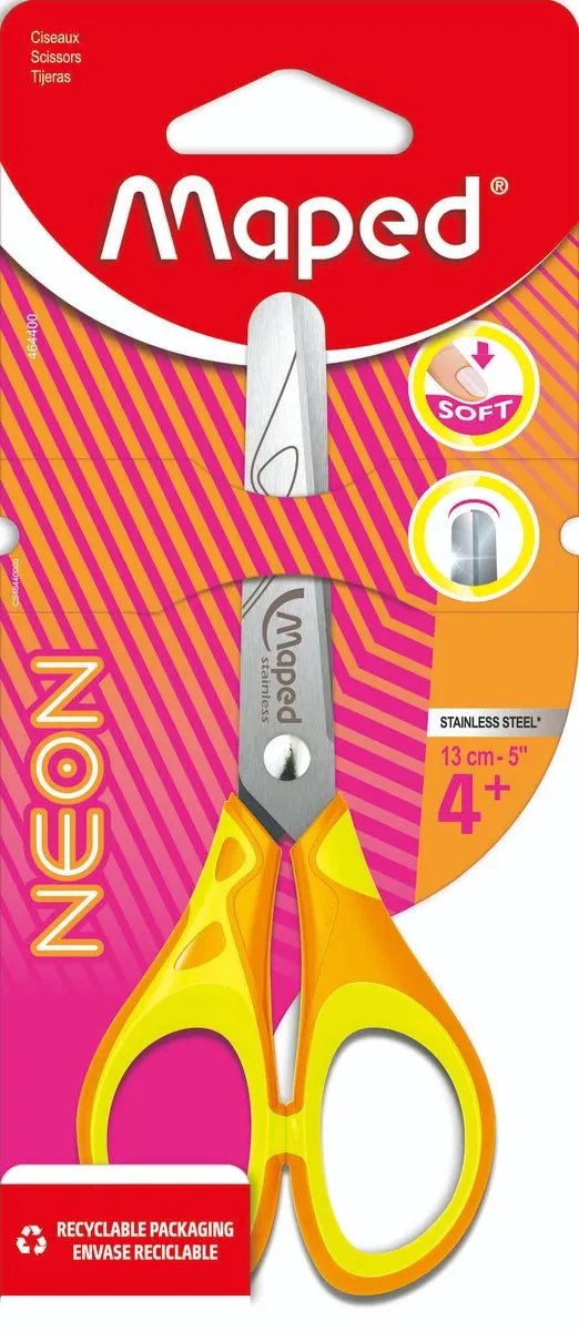 Maped Neon Kinderschaar 13cm