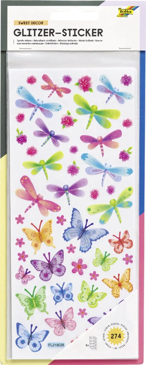 Folia Pailletborduursel Exotisch