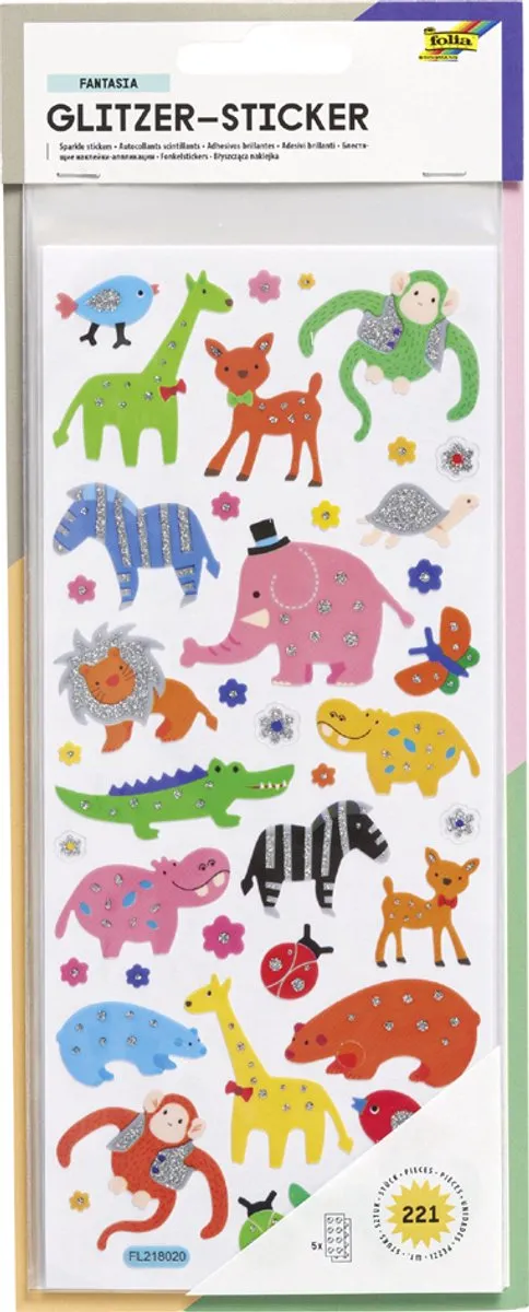 Folia Pailletborduursel Exotisch - 128 Stuks