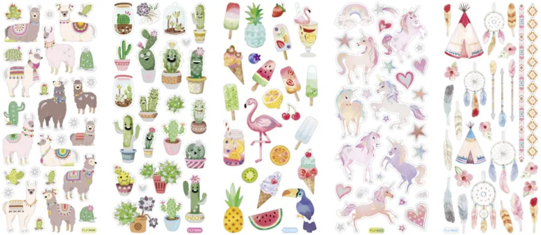 Folia Pailletborduursel Exotisch - 128 Stuks
