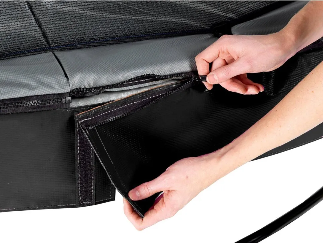 EXIT Elegant Premium Trampoline Ø305cm - Zwart