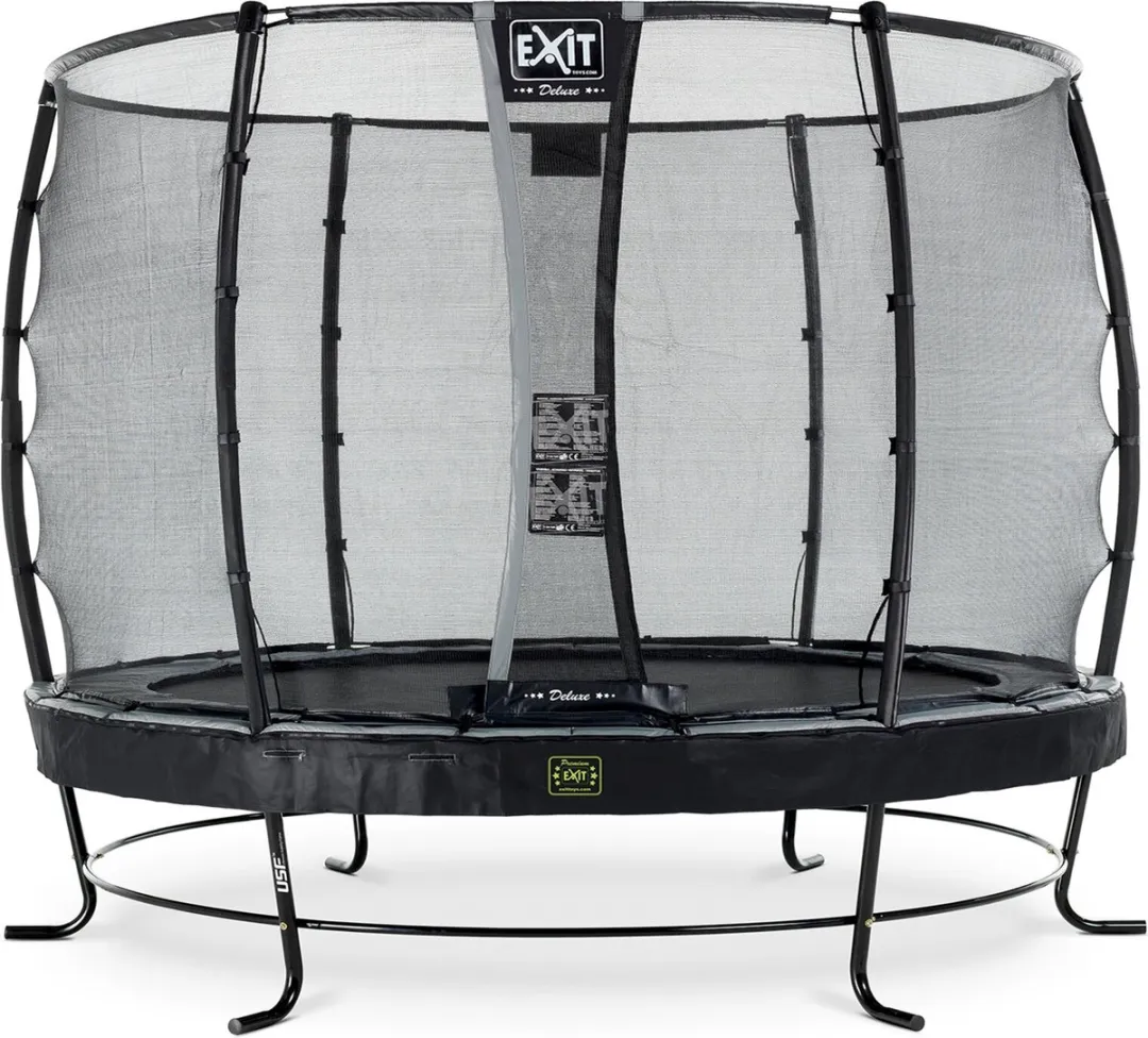 EXIT Elegant Premium Trampoline Ø305cm - Zwart