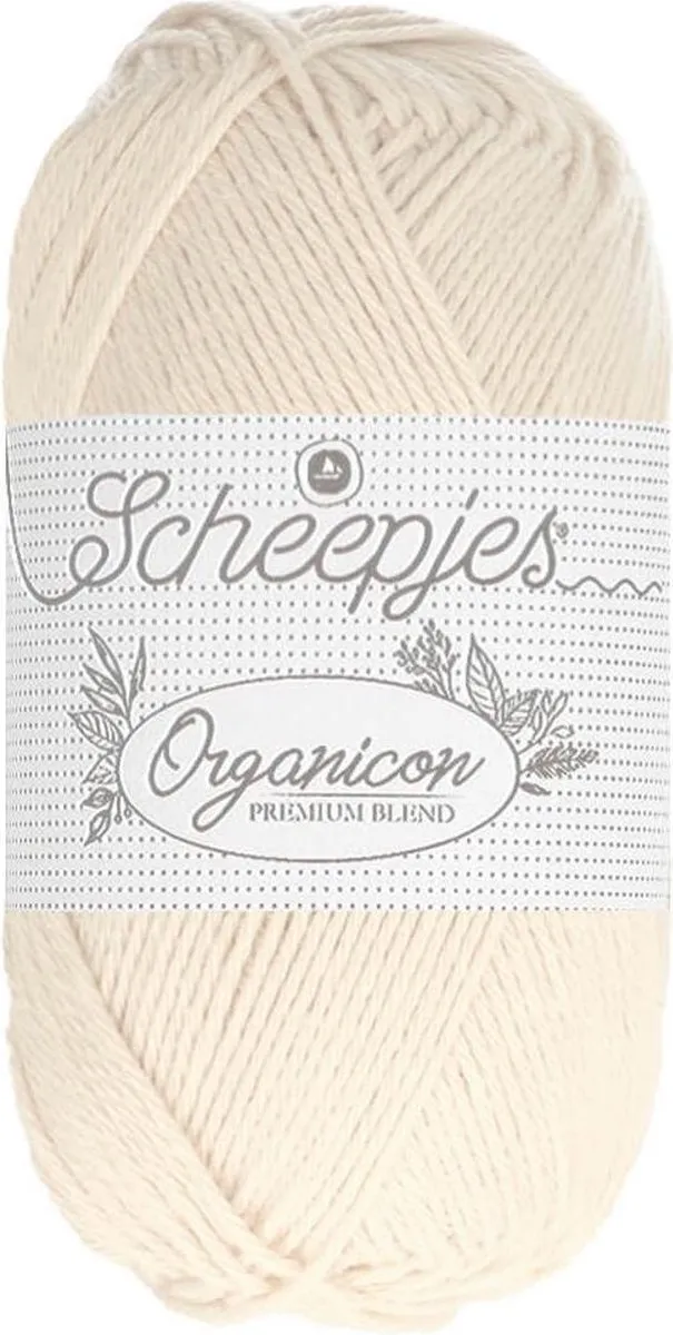 Scheepjes Organicon 50g - Ecru