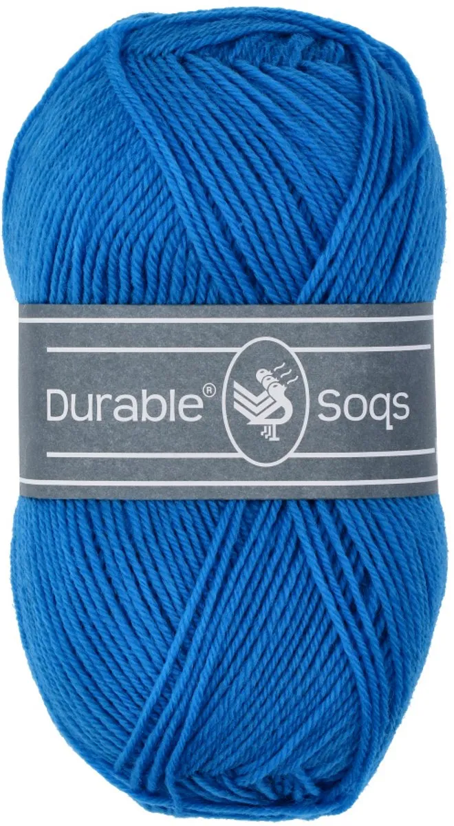 Durable Soqs Cobalt Sokkenwol