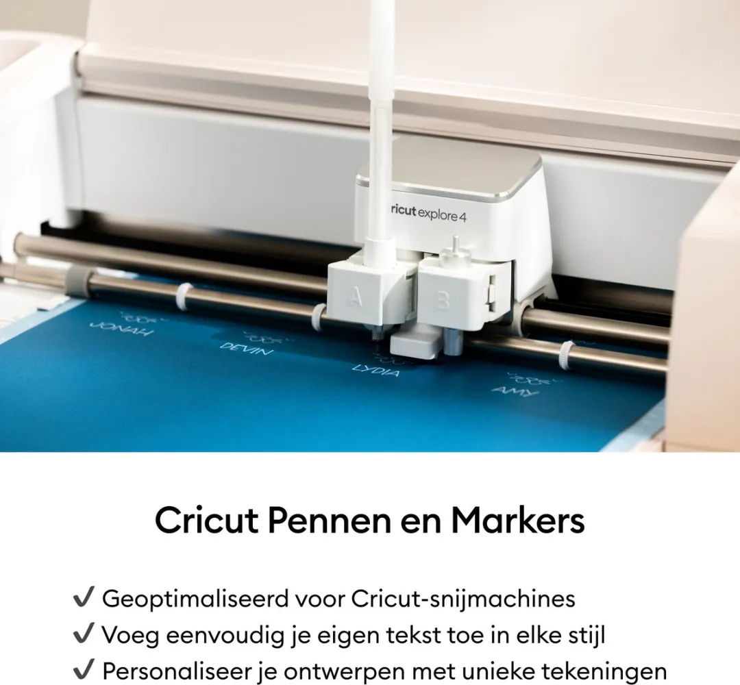 Cricut Acrylgelpennen 1.0mm - Set van 5