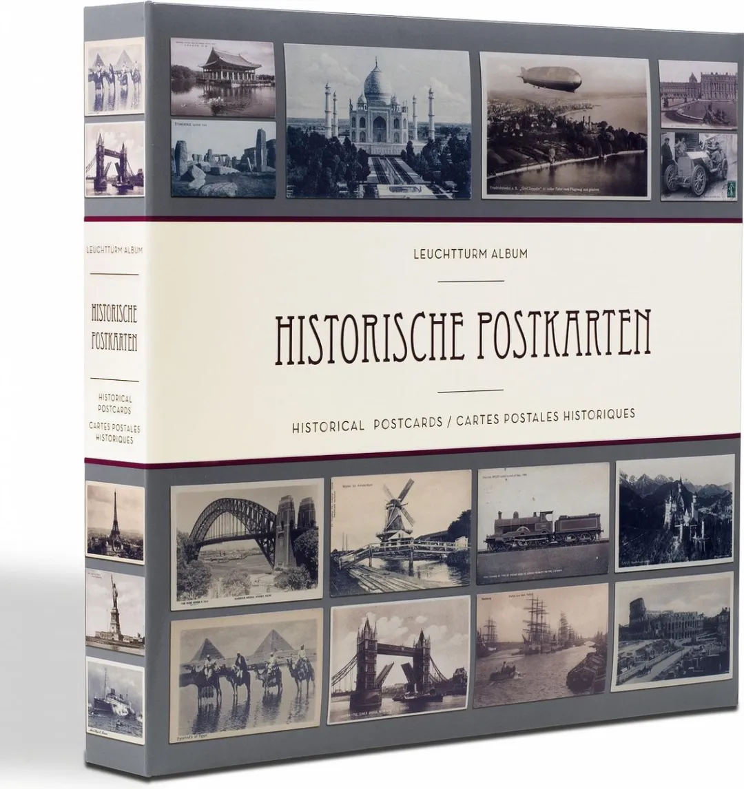 Leuchtturm Album Voor 600 Ansichtkaarten