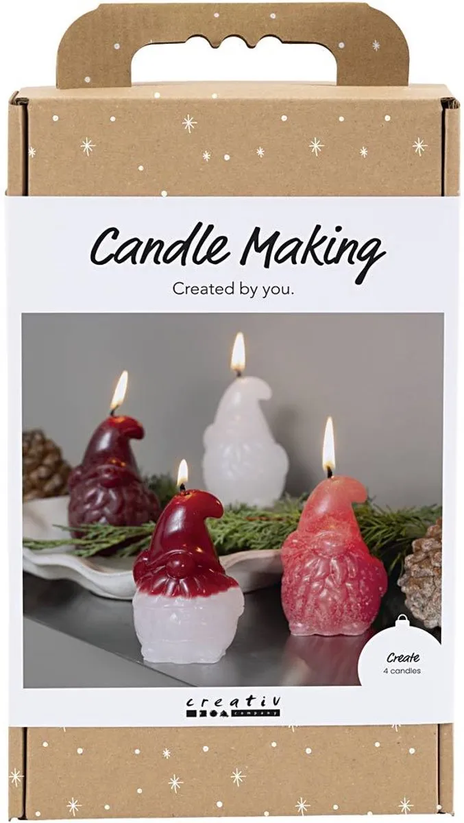 Creativ Company CC Hobbyset Kaarsen Maken Gnoom