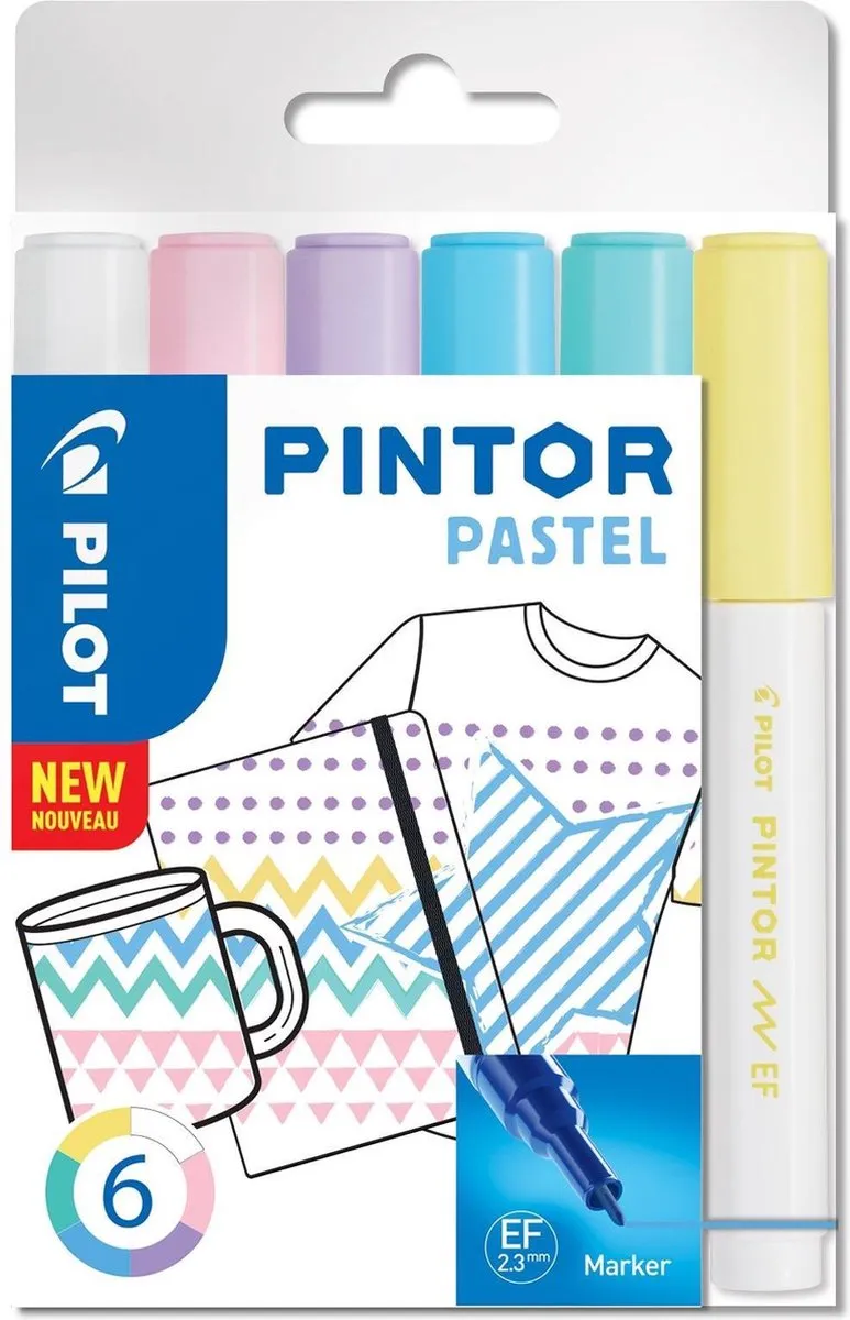 Pilot Pintor Pastel Verfstiften Set