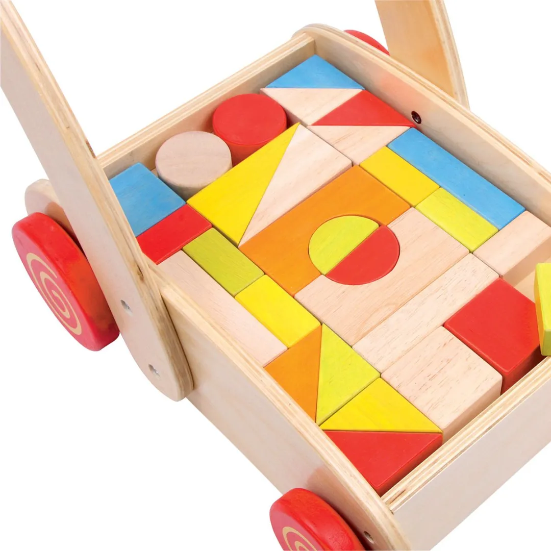 Small Foot Loopwagen Bouwblokken