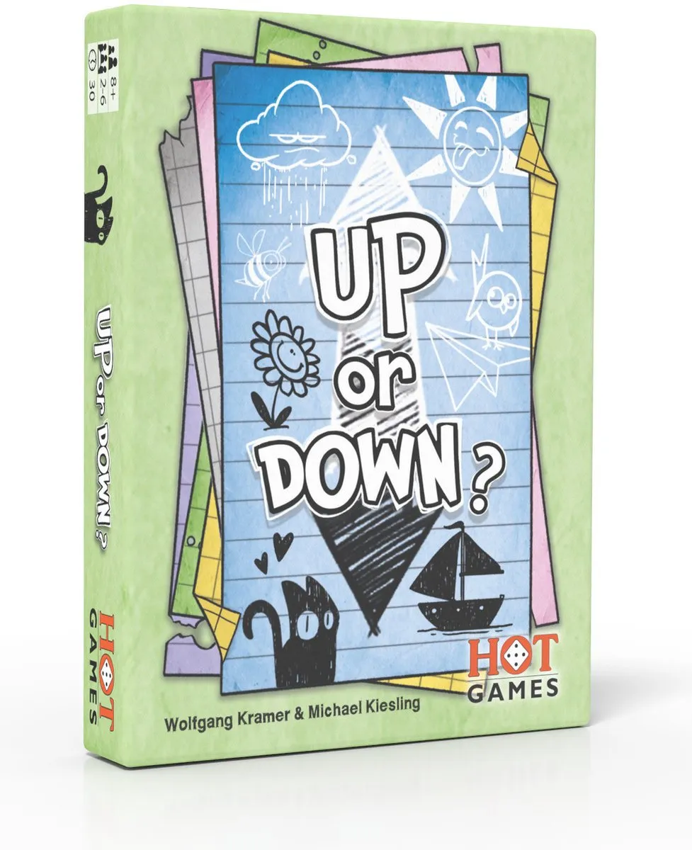 HOT Games Up or Down Kaartspel Wolfgang Kramer & Michael Kiesling