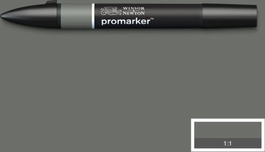 Winsor & Newton Promarker IJsgrijs 6 Marker