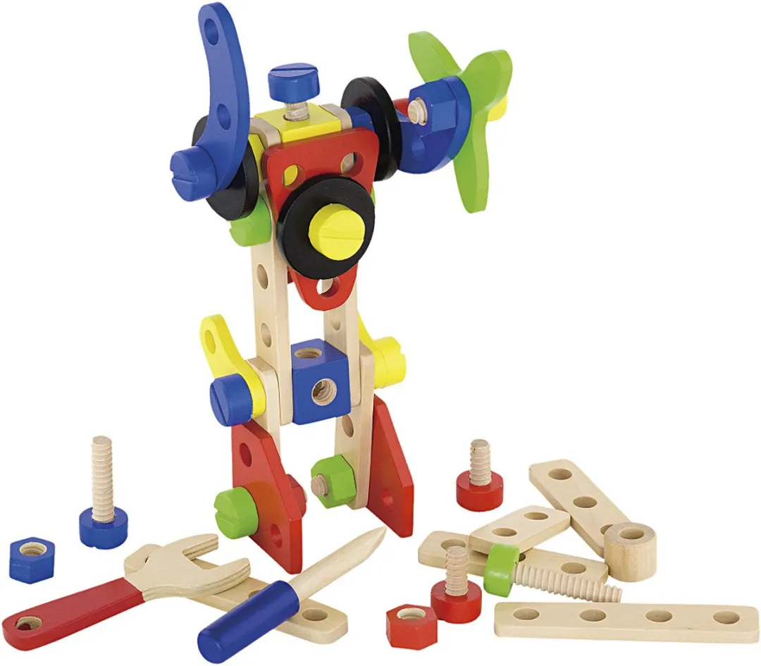 Viga Toys Constructie Set 48-delig - Multicolor