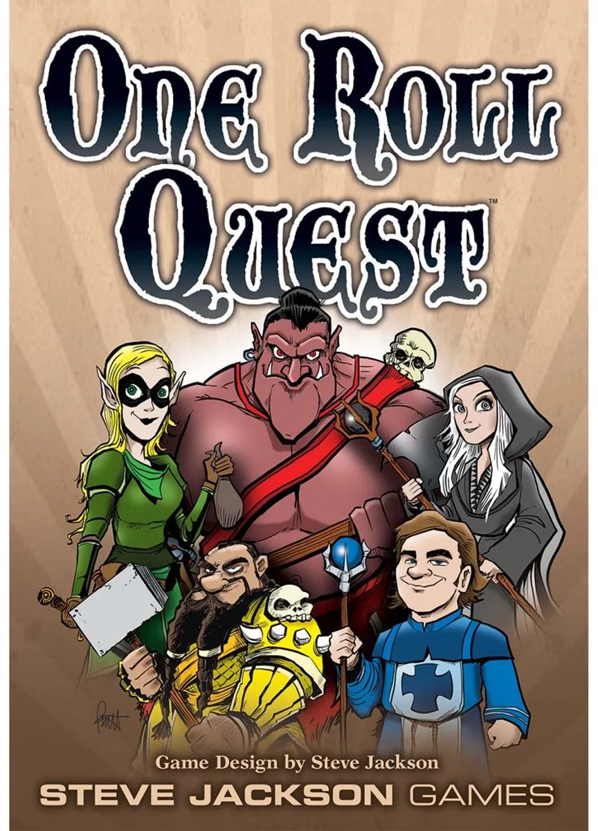 Steve Jackson Games One Roll Quest 2e Kaartspel