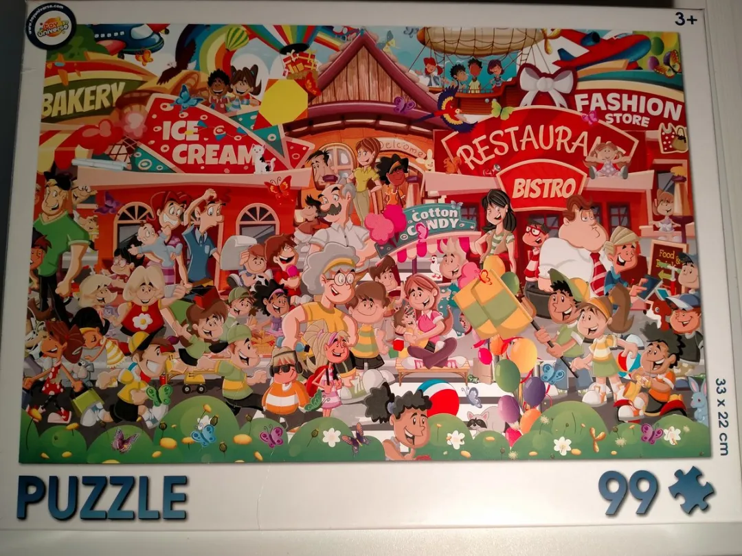 Toy Universe Legpuzzel 99 Stuks - Diverse Kleuren