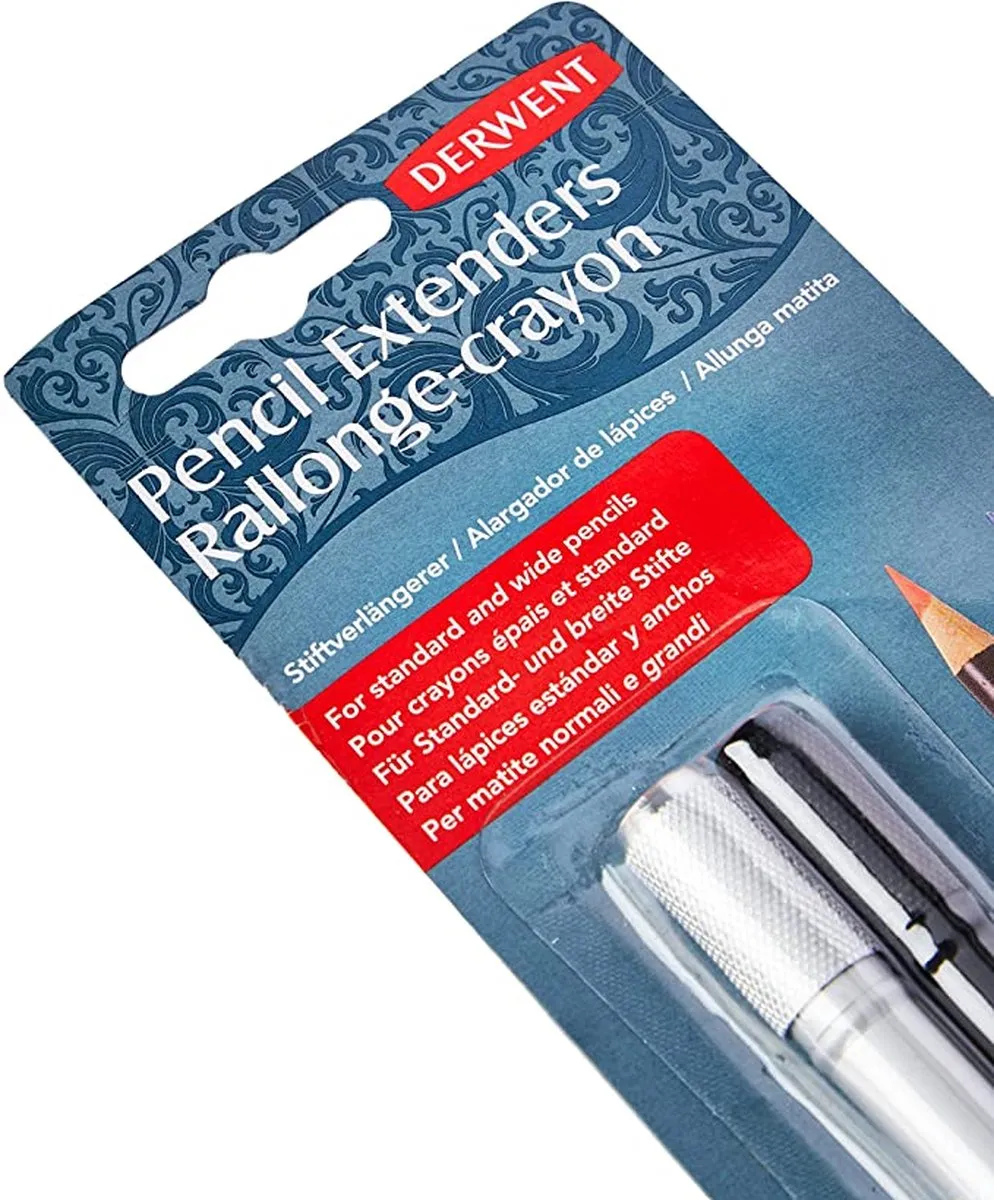 Derwent Potloodverlengers 7-8mm - 2 Stuks