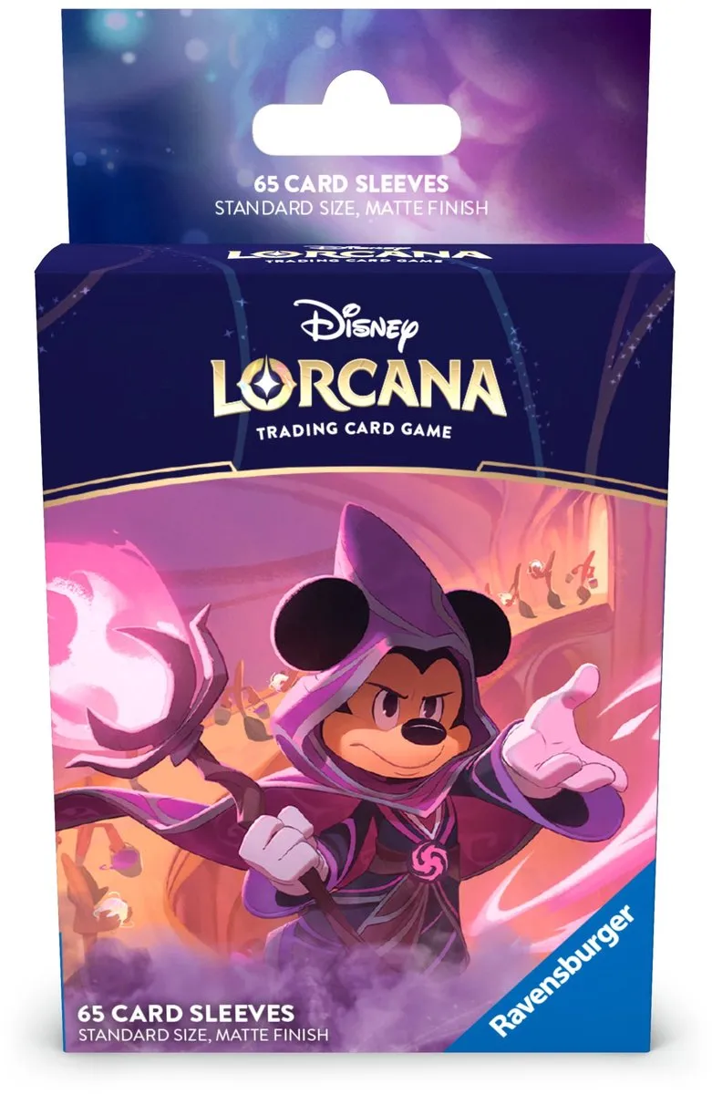 Ravensburger Disney Lorcana Card Sleeves Sorcerer Mickey - 65x