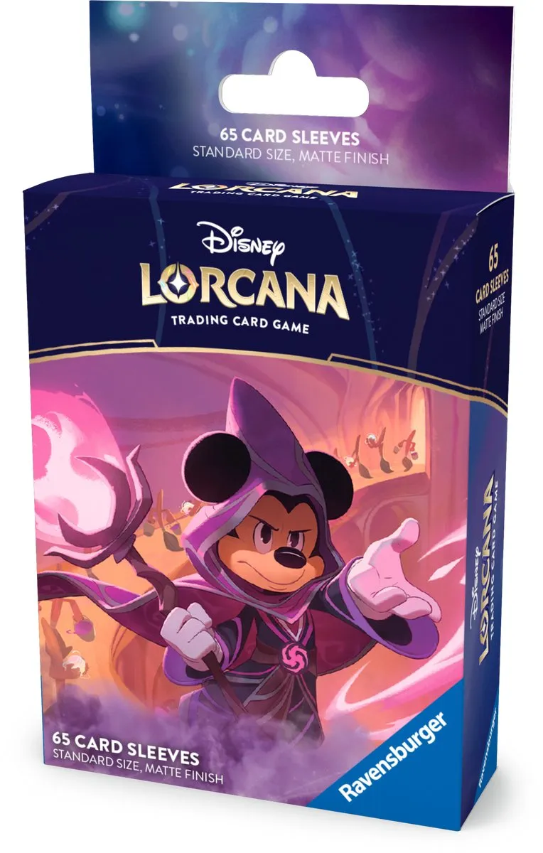 Ravensburger Disney Lorcana Card Sleeves Sorcerer Mickey - 65x