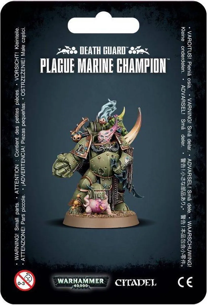 Games Workshop Warhammer 40.000 Death Guard Plague Marine Champion