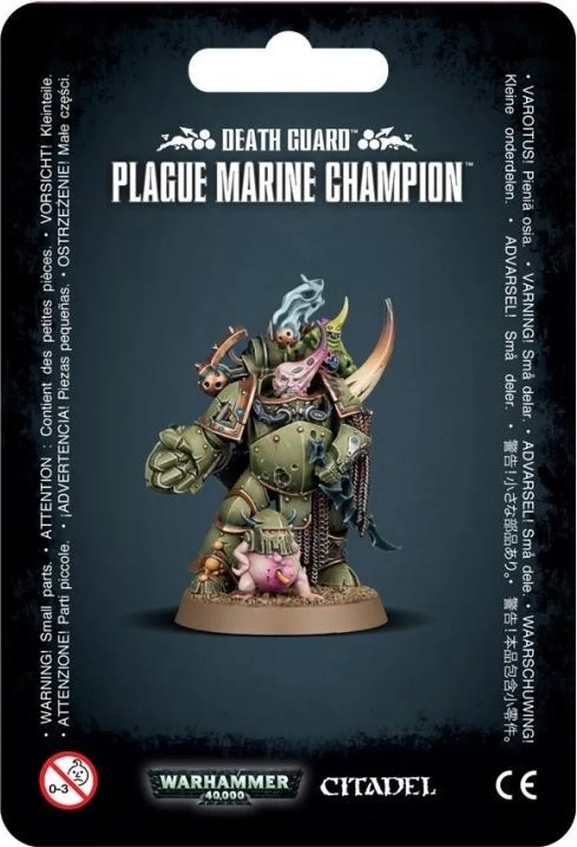 Games Workshop Warhammer 40.000 Death Guard Plague Marine Champion