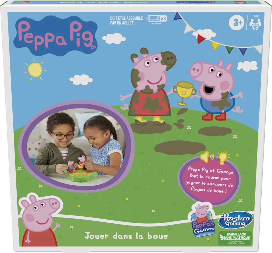 Hasbro Gaming Peppa Pig Muddy Puddle Champion Bordspel F4262EU4