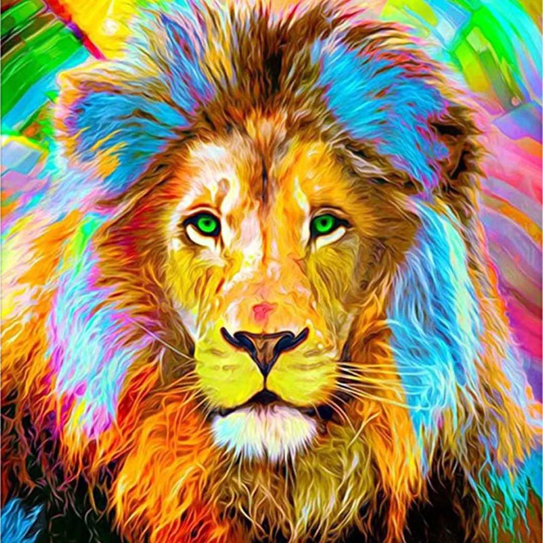 VDTOYS Diamond Painting VDTV047 Leeuw