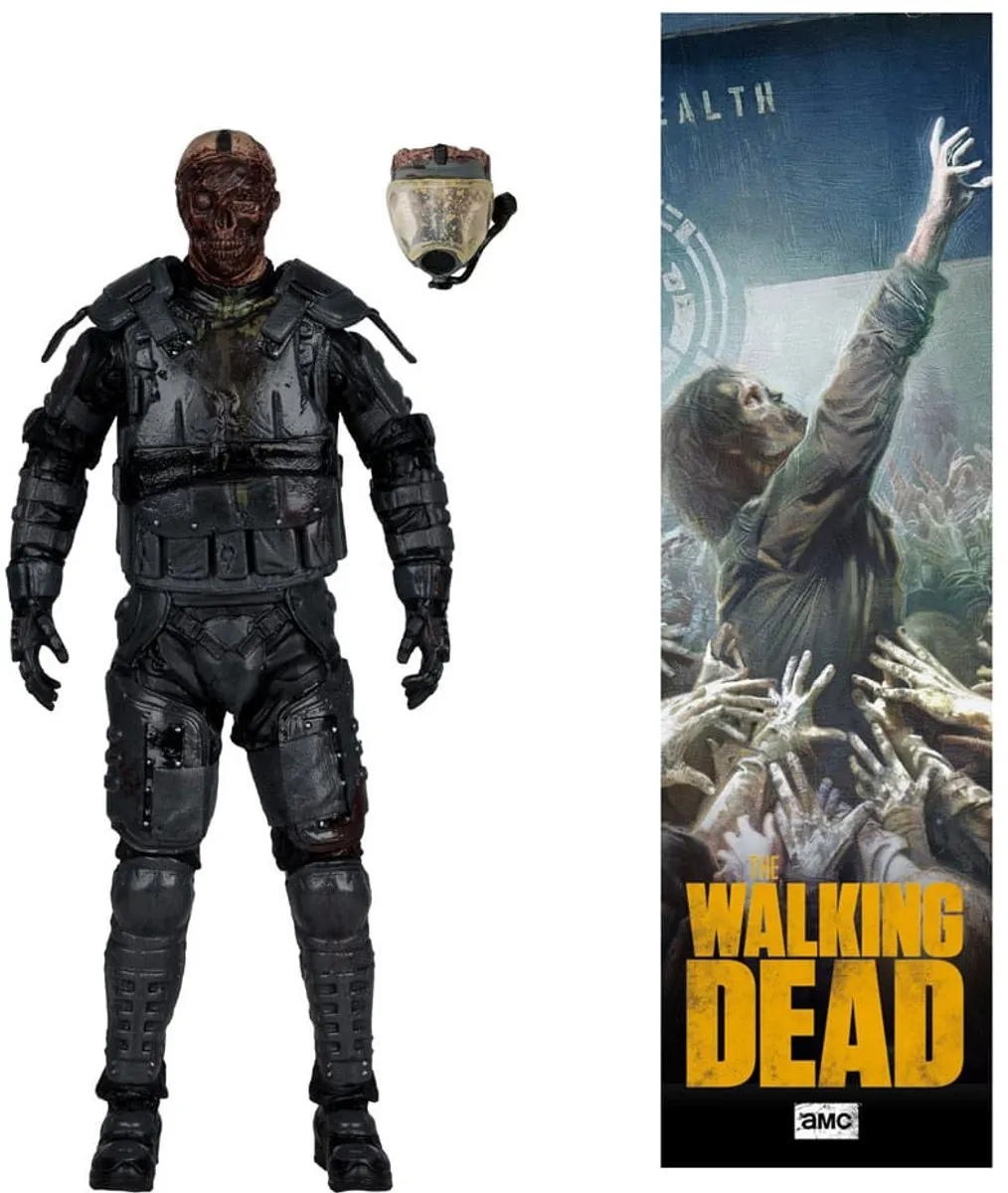 McFarlane Toys The Walking Dead Gas Mask Zombie - MCF14351 - Multi - afbeelding 6 van 6