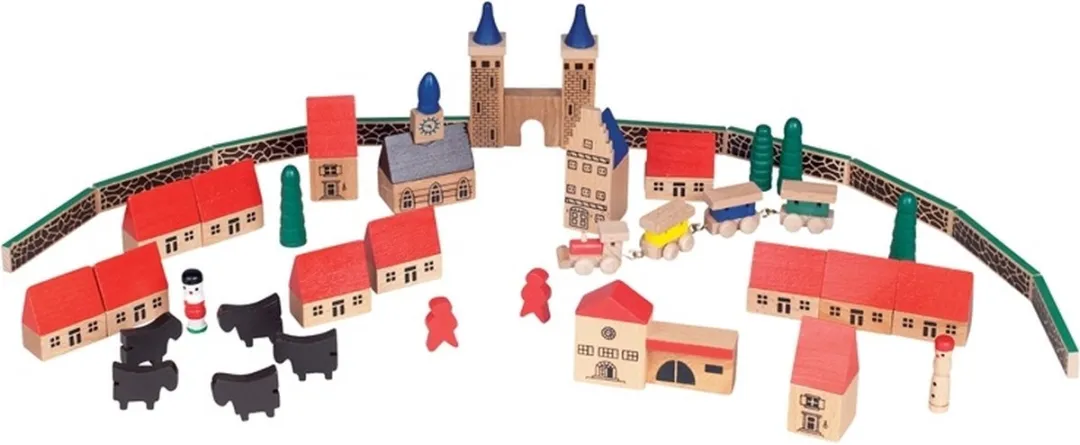 Goki My Little Village Speelgoedset 46-delig