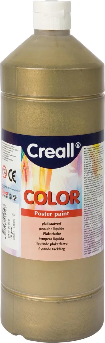 Creall Plakkaatverf Goud 1L