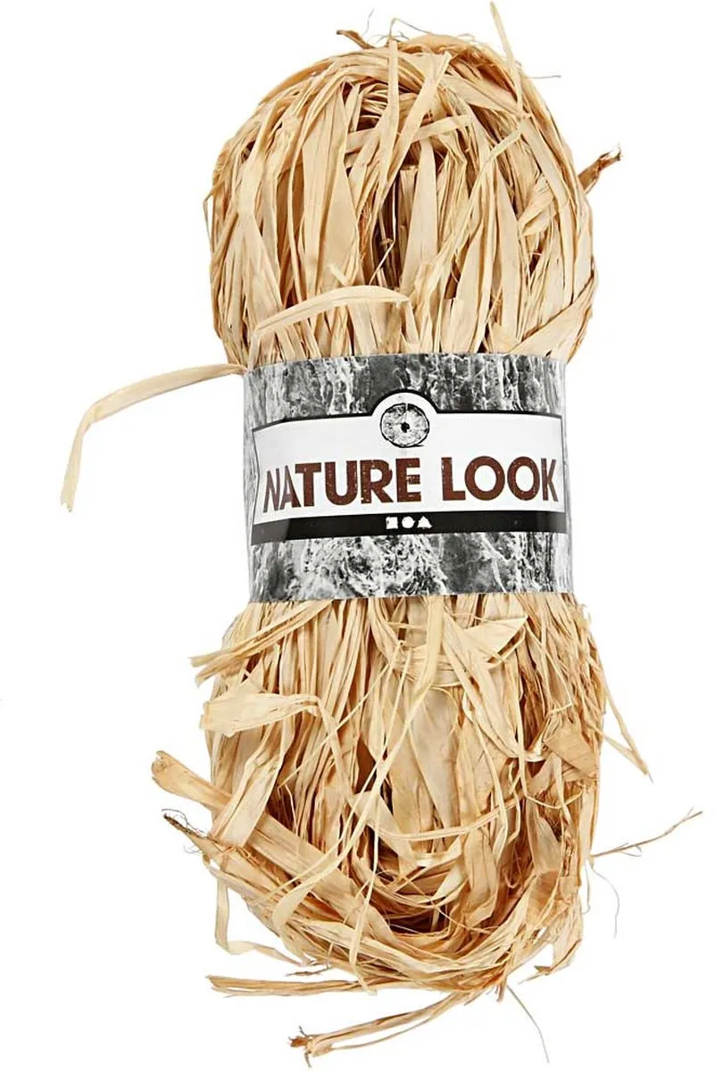 Creativ Company Raffia 50g - Beige