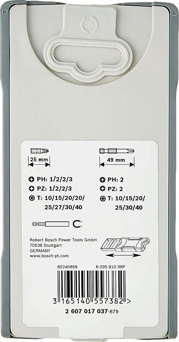 Bosch X-PRO 25-delige Bitset - Metaal