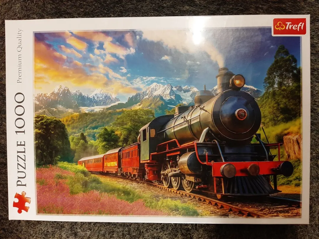 Trefl Puzzel Treinreis 1000 Stuks - Educatief Karton - Multicolor