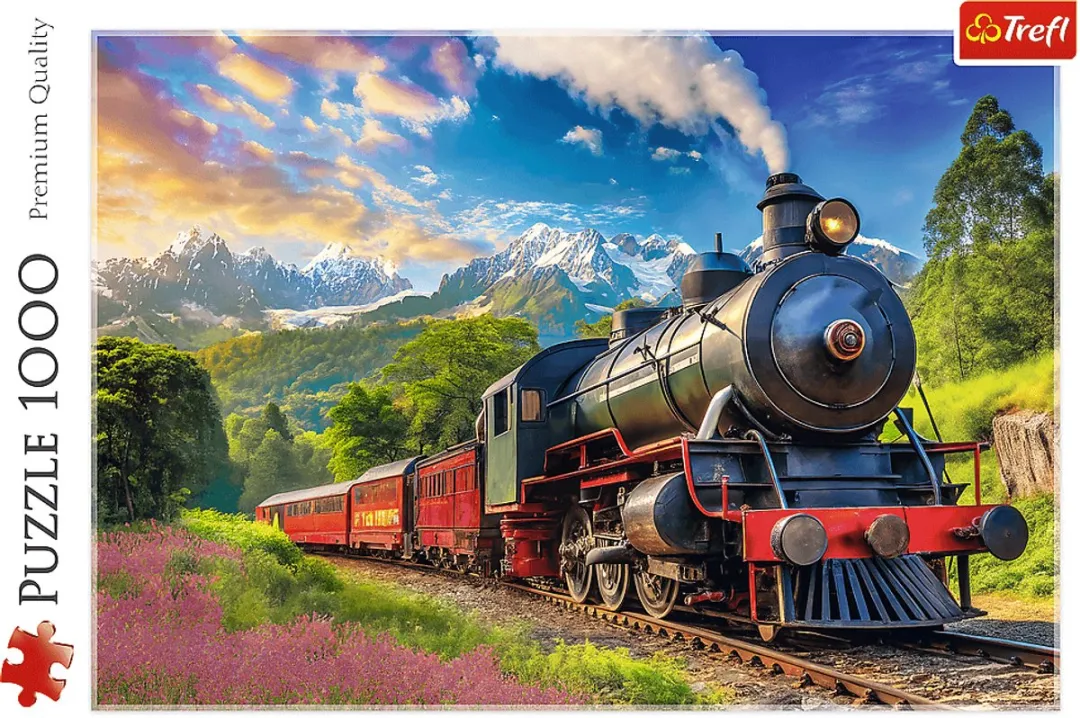 Trefl Puzzel Treinreis 1000 Stuks - Educatief Karton - Multicolor
