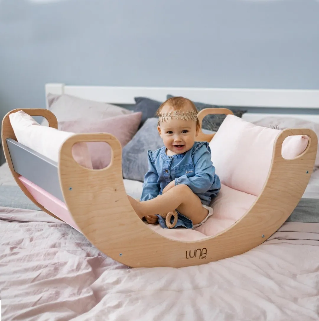 LUNA TOYS Roze Matras LU-36936 - Schommelstoel