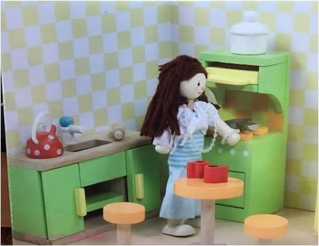 Letoyvan Poppenhuismeubels Sugar Plum Keuken - Hout