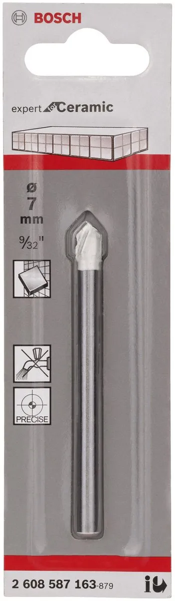 Bosch CYL-9 Tegelboren 7mm x 80mm - Zilver/Wit