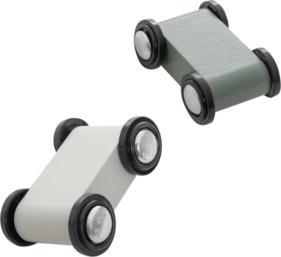 Jollein Wooden Ramp Racer Cars On The Go - Multicolor
