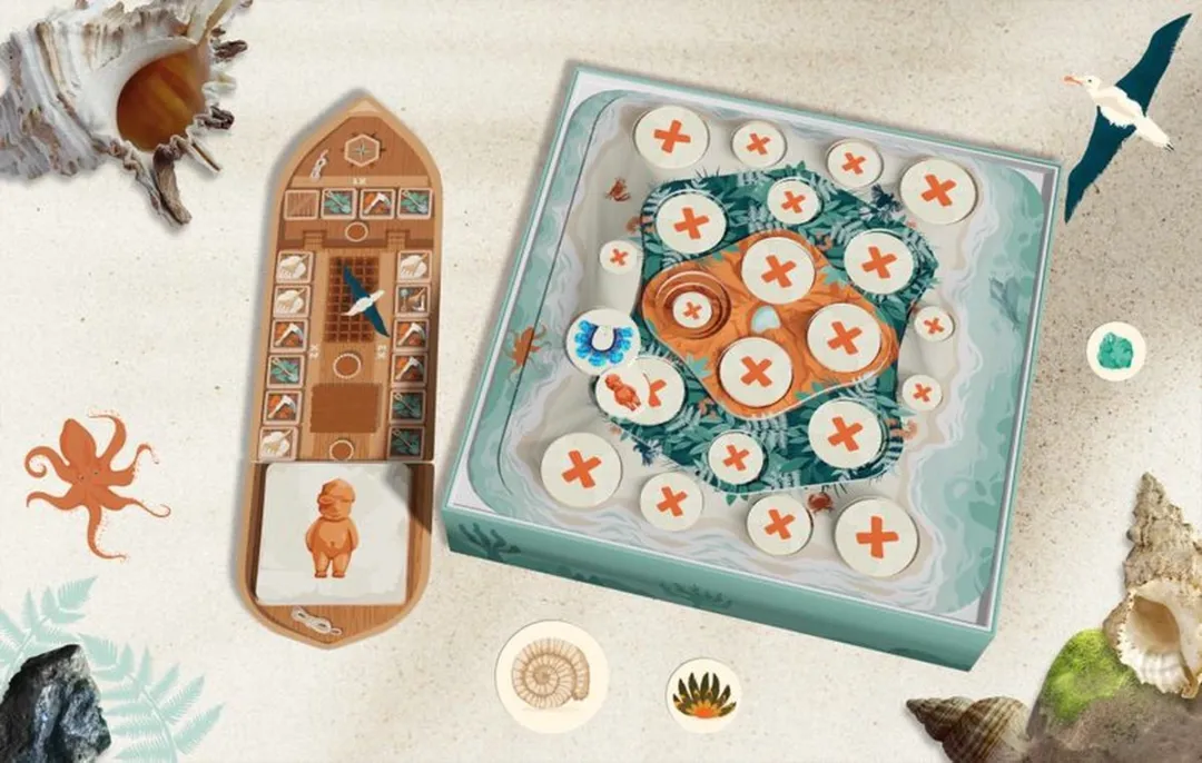 Geronimo Games Toko Island Strategisch Bordspel 1-4 Spelers - 6+