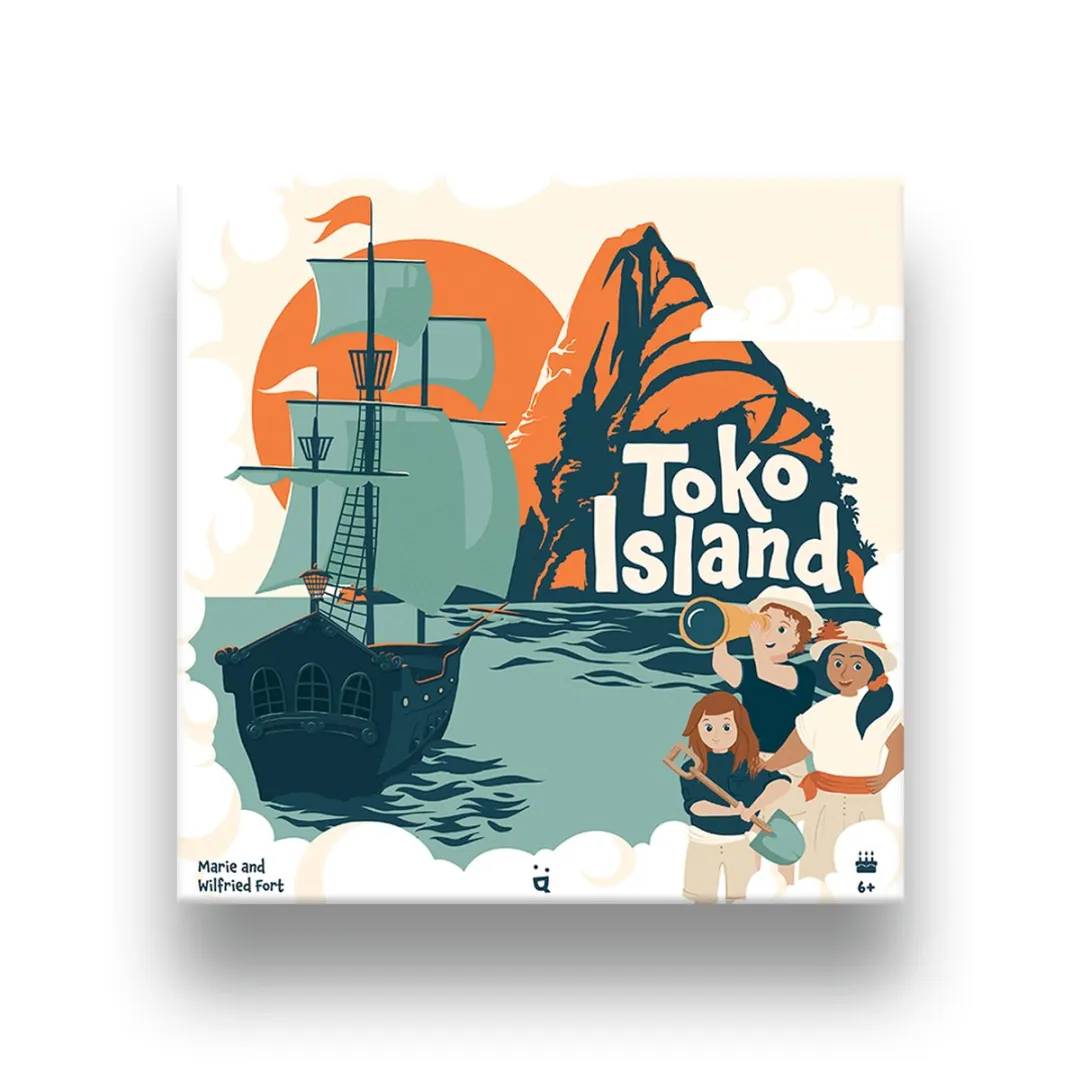 Geronimo Games Toko Island Strategisch Bordspel 1-4 Spelers