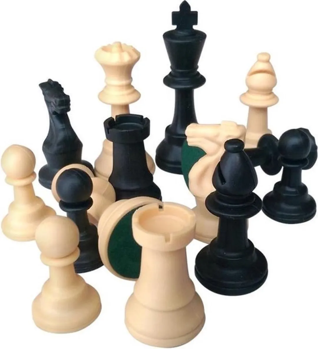 HOT Games Schaakstukken Kunststof 77mm