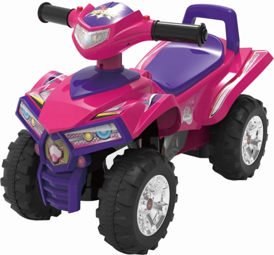 Eco Toys Quad Loopauto Roze