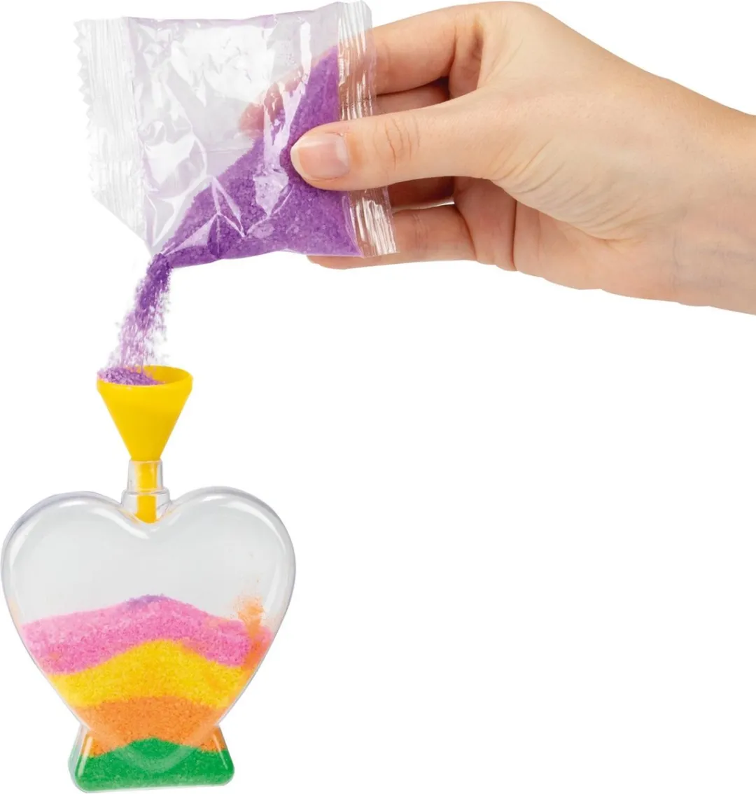 Toi-Toys Knutselset Zandkunst Junior 8-delig - Multicolor
