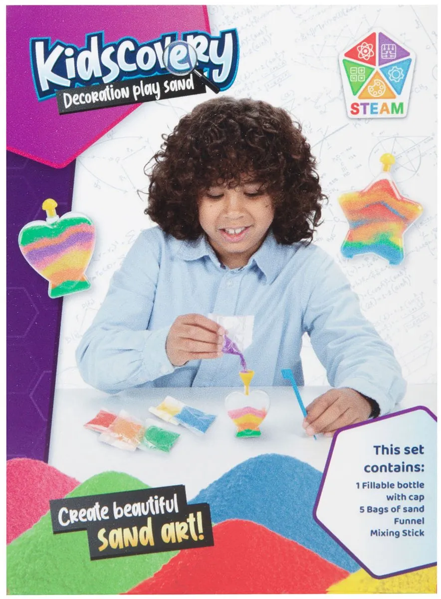 Toi-Toys Knutselset Zandkunst Junior 8-delig