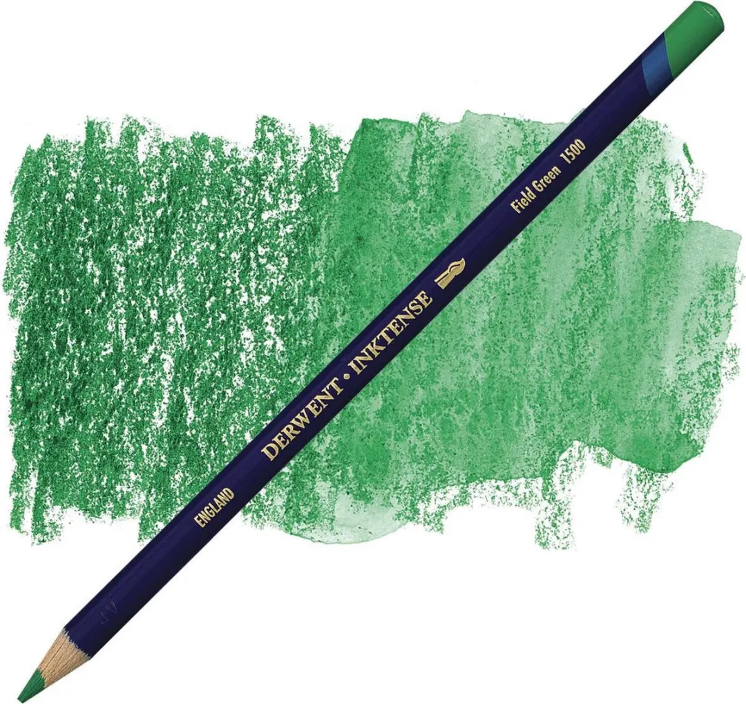 Derwent Inktense Field Green Potlood