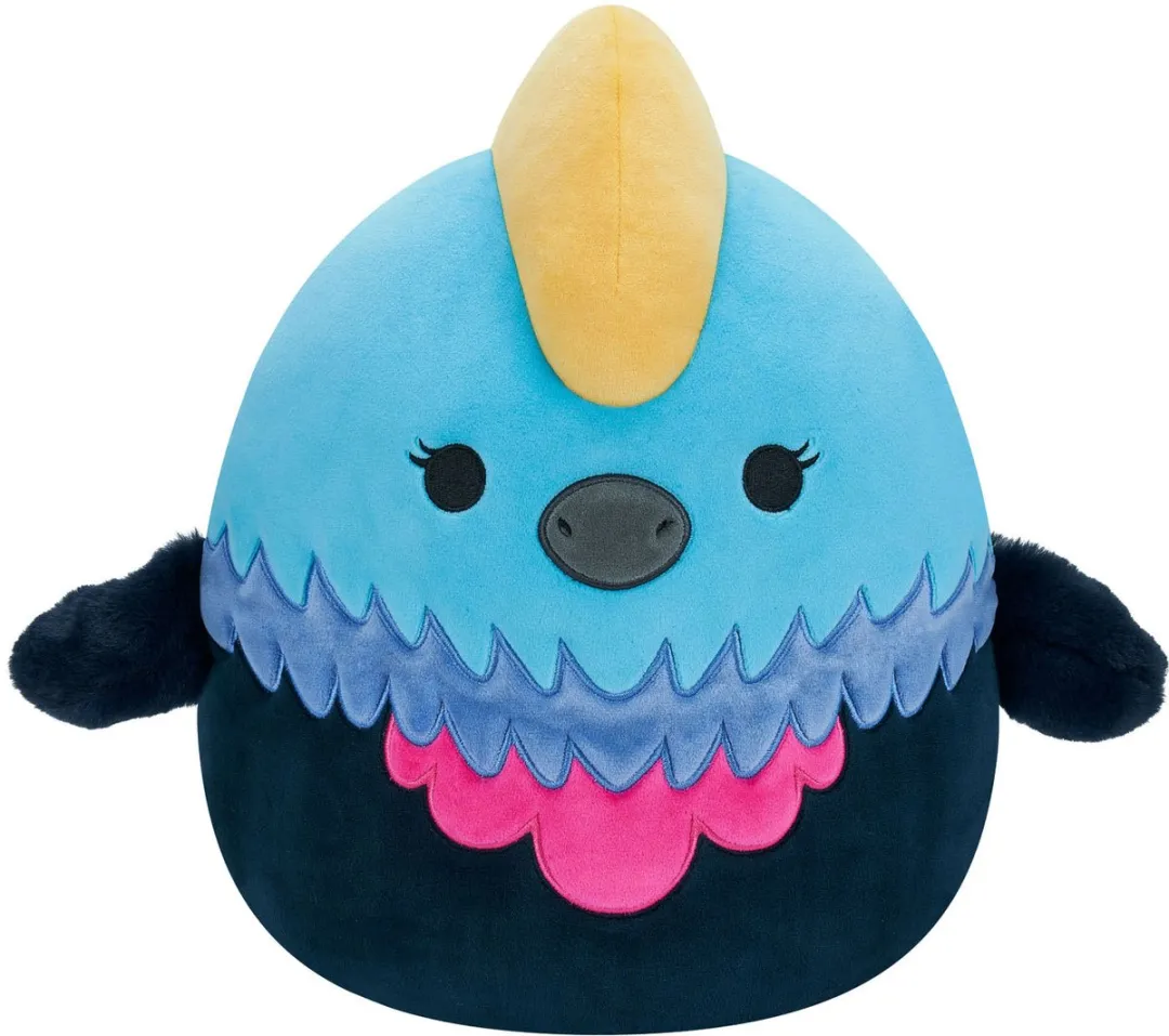 Squishmallows Melrose de Casuarius 30cm - Multicolor